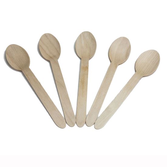Huji Home Products. HUJI Eco-friendly Disposable Wooden Cutlery Set  Silverware (150 ct., Spoons, Forks & Knives) - HJ139KFS_1PK