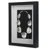 Picture of Silver Tribal Necklaces Shadow Box Wall Décor (MS15154F) 11.81" x 15.74"