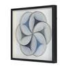 Picture of Abstract Blue String Art Shadow Box Wall Décor (MS46983B) 23.62" x 23.62"