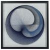 Picture of Abstract Blue String Art Shadow Box Wall Décor (MS46983A) 23.62" x 23.62"