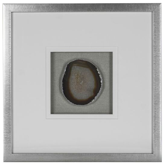 Picture of Agate Slice Shadow Box Wall Décor (MS46987B) 19.68" x 19.68"