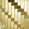 Picture of Abstract Golden Pine Wood Wall Décor (MS55578C) 23.62" x 23.62"