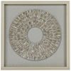 Picture of Pearl Oyster Shell Shadow Box Wall Décor (MS55745B) 23.5" x 23.5"