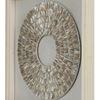 Picture of Pearl Oyster Shell Shadow Box Wall Décor (MS55745B) 23.5" x 23.5"