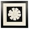 Picture of White Ceramic Flower Shadow Box Wall Décor (MS46986) 23.62" x 23.62"