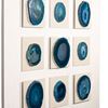 Picture of 9-Pieces of Blue Agate Collections Wall Décor (MS46984) 31.50" x 31.50"