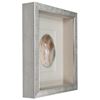 Picture of Yudeco Abalone & Pearl Shell Shadow Box Wall Décor (2 Piece Set) (MS18023C/D) 14.17” L x 14.17” H