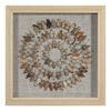 Picture of Sea Shell Rings Shadow Box Wall Décor (2 Piece Set)  (MS47195A/B) 14.17” L x 14.17” H