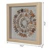 Picture of Sea Shell Rings Shadow Box Wall Décor (2 Piece Set)  (MS47195A/B) 14.17” L x 14.17” H