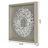 Picture of Oyster Shell Rings Shadow Box Wall Décor (MS30149C) 23.62" x 23.62"