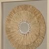 Picture of Yudeco  Straw & Shell Shadow Box Wall Décor